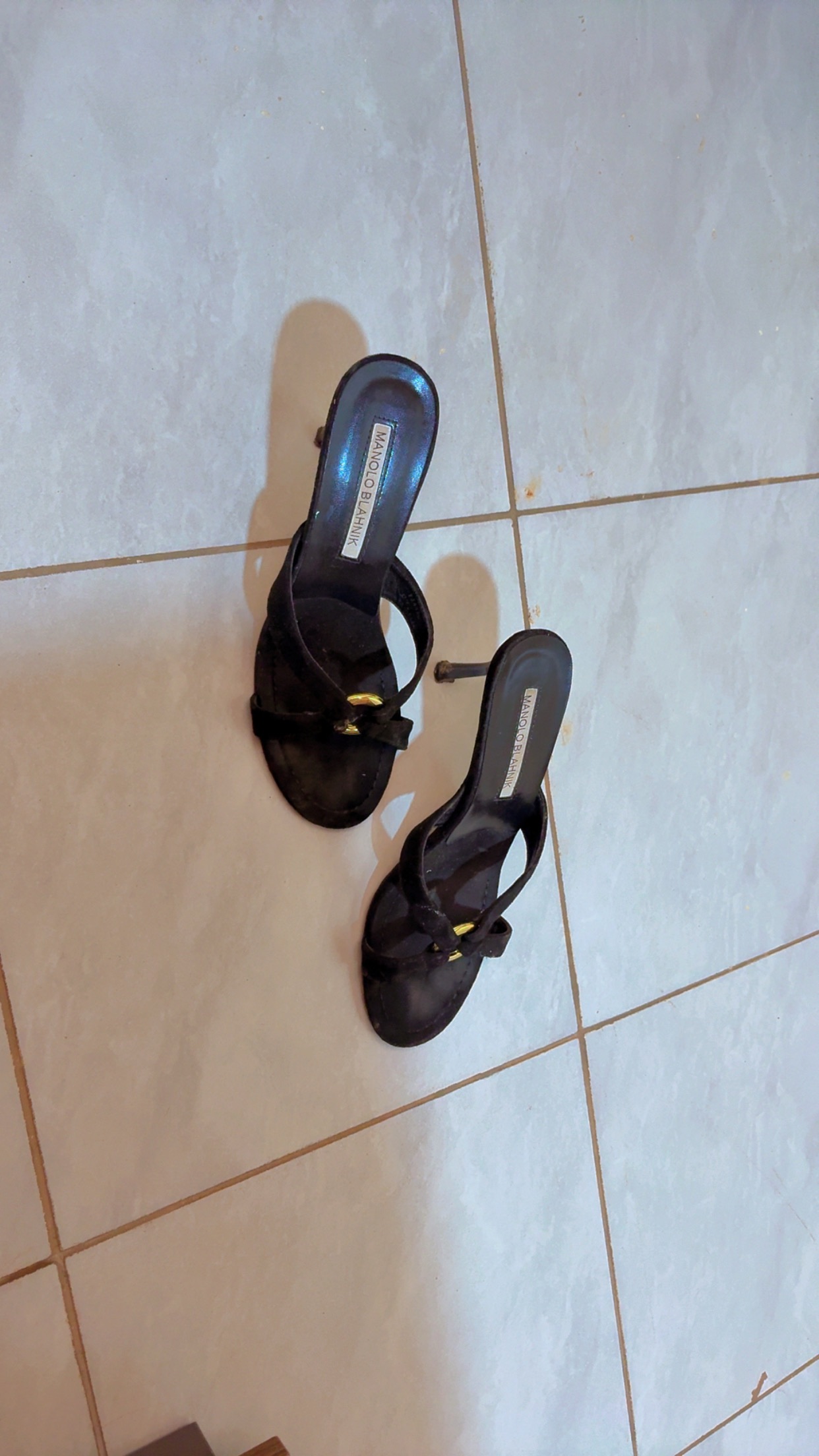 Mule noire pointure 38-39