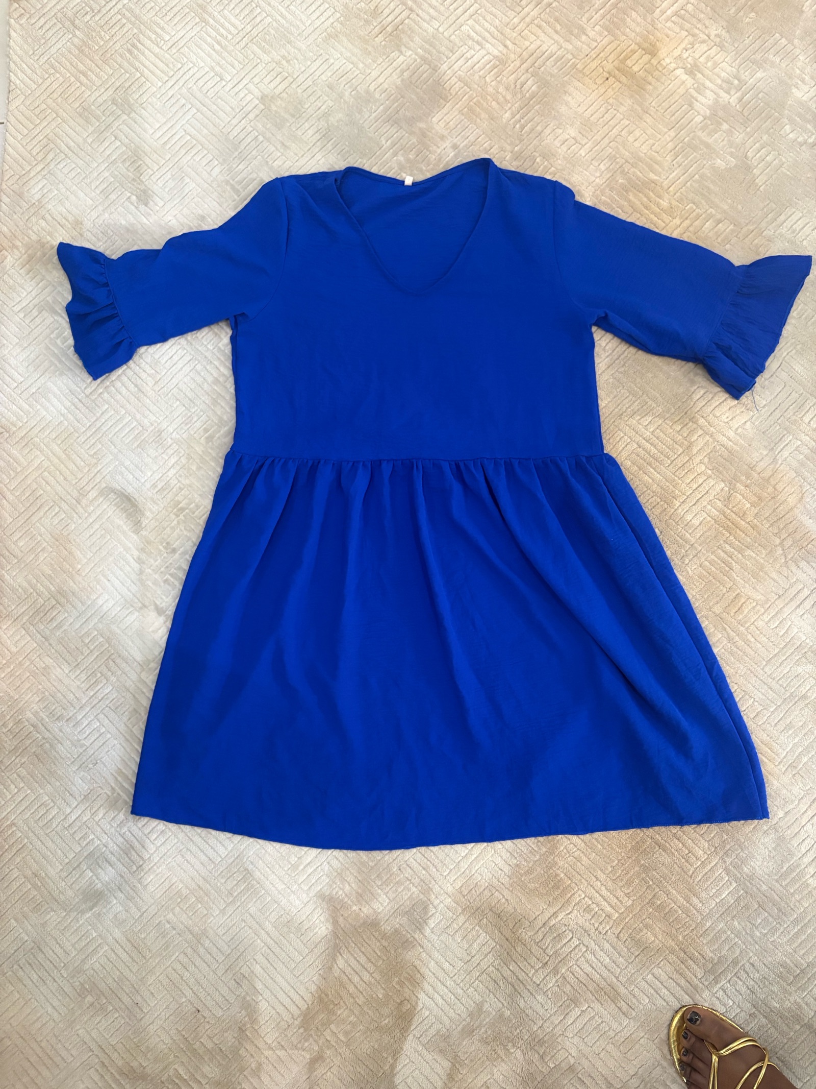 Robe bleue Taille L