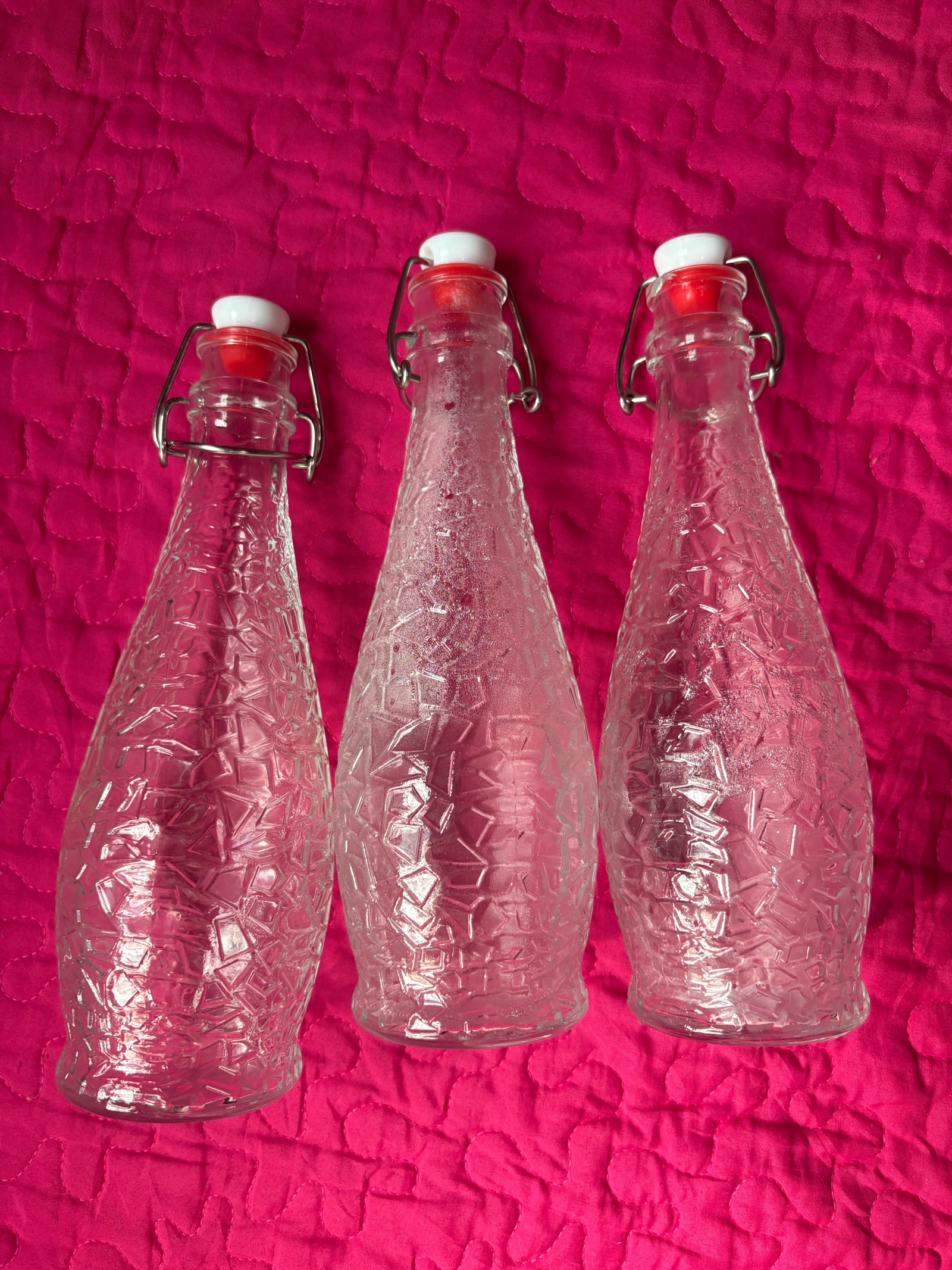 Bouteilles cassables