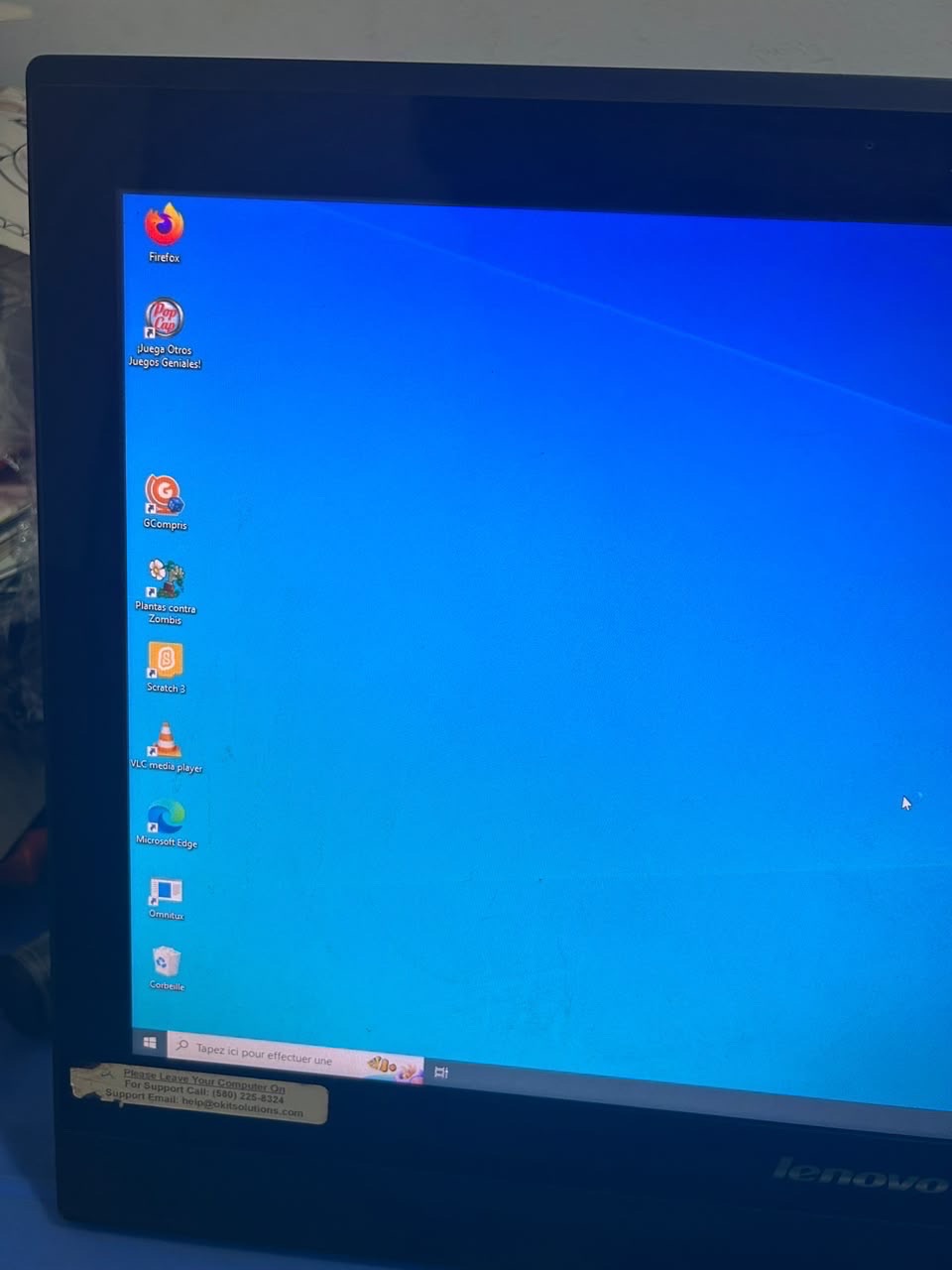 Ordinateur Lenovo AIO
