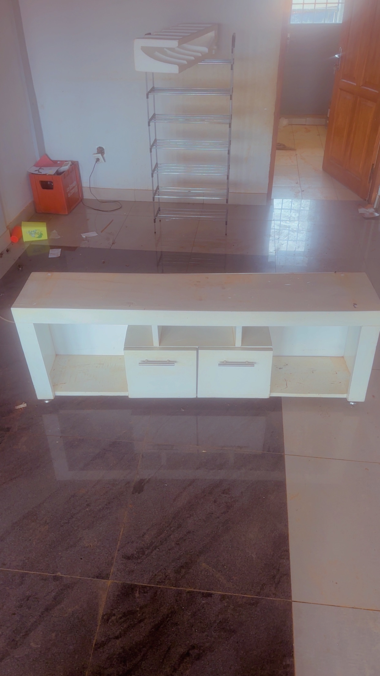 Meuble TV blanc