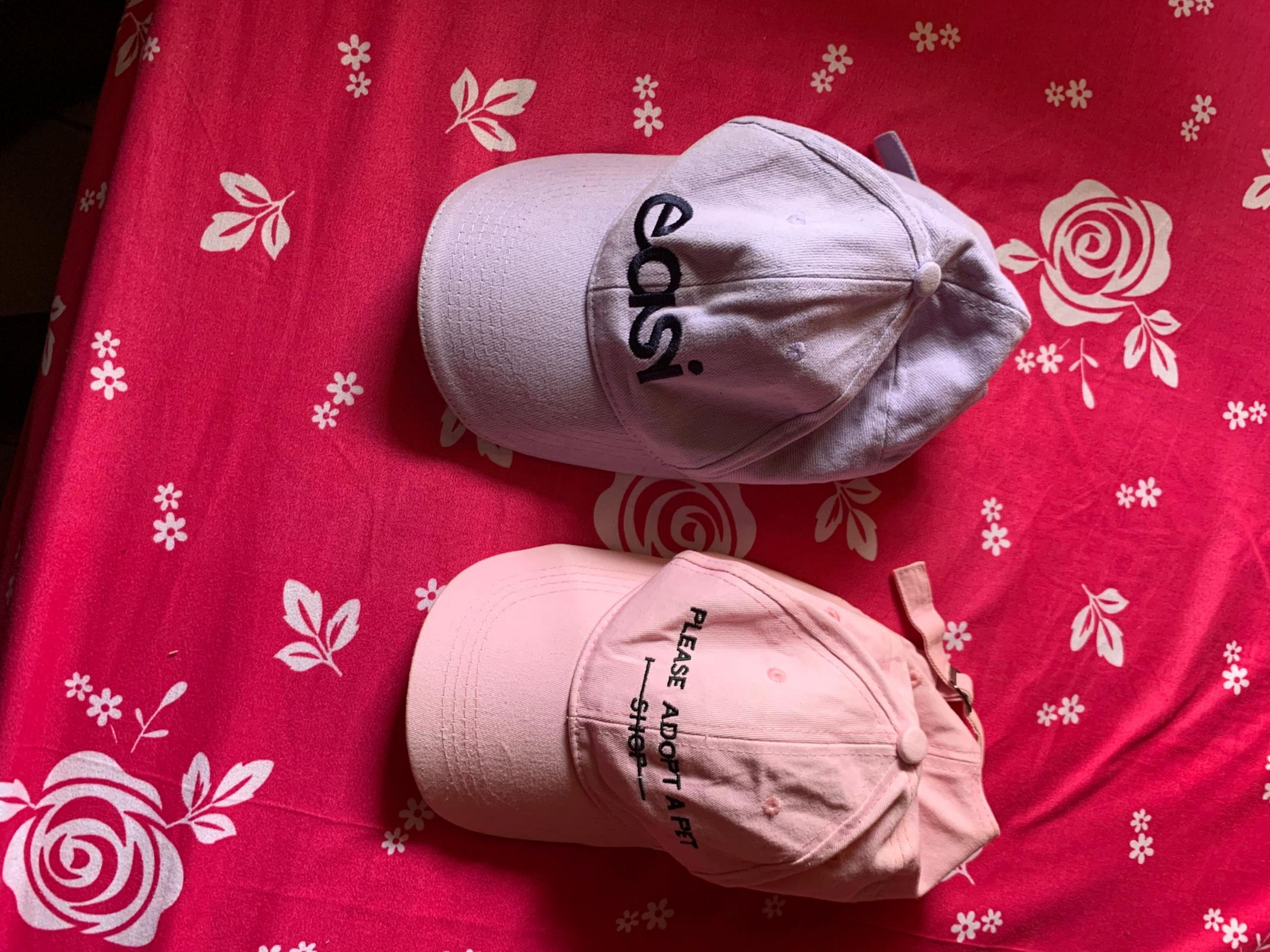 petit bustier taille S et 2 casquettes